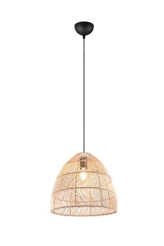 Lampa wisząca w stylu boho living z kloszem z plecionego rattanu RL R31131036 Rike 1xE27 35cm Hit sprzedaży