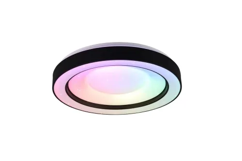 Lampa sufitowa okrągła z efektem tęczy RL R65091032 Arco LED 22W 2700 - 6000K 49cm Super okazja