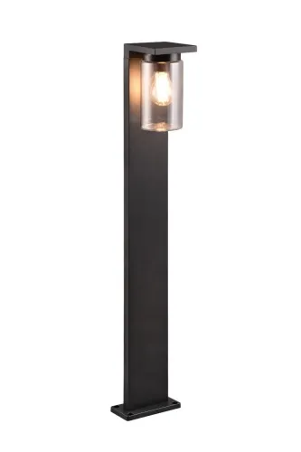 Lampa zewnętrzna słupek ze szklanym kloszem i czujnikiem zmierzchu czarny mat Trio Lighting 411660132 Ardila 1xE27 Kup teraz