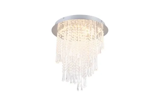 Lampa sufitowa z oprawą z błyszczących plastikowych zawieszek RL R67349106 Pomp LED 30W 2700K-6500K Zniżka