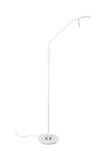 Oferta Lampa podłogowa ze ściemniacz, czujnikiem i elastycznym kloszem biały mat Trio Lighting 423310131 Monza LED 12W 2300+3000+4000K