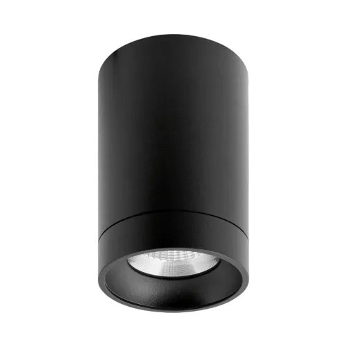Obniżka ceny Czarna okrągła wodoodporna oprawa sufitowa punktowa Loonari (Oxyled) Basaro RO IP 456863 8,9W 946lm CRI90 3000K 36stopni IP65