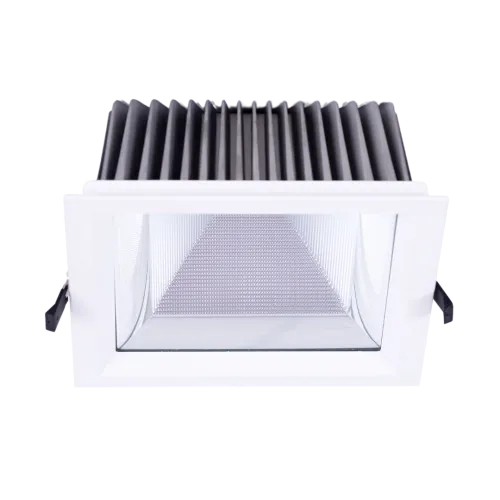 Taniej Biała kwadratowa oprawa podtynkowa Loonari (Oxyled) Tolve SQ 704363 40W 4880lm CRI90 4000K 60stopni IP65