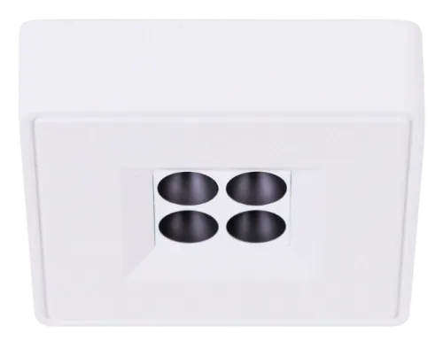 Bestseller Biała kwadratowa oprawa sufitowa Loonari (Oxyled) PUNTO 701218 8W 560lm CRI90 3000K 40stopni
