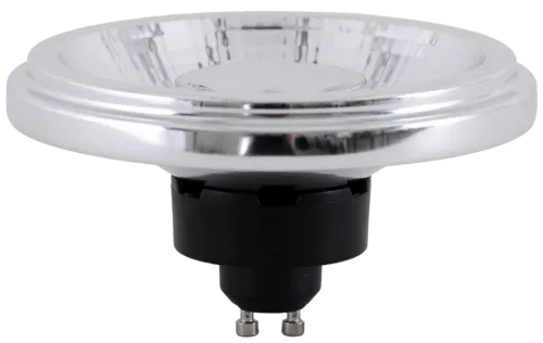 Ściemniana srebrna żarówka LED ES111 Loonari (Oxyled) Essential PerfectColor 892541 GU10 12W 750lm CRI90 4000K 30stopni Promocja