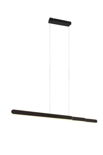 Do wyczerpania zapasów Lampa wisząca z regulacją wysokości oraz szerokości czarny mat Trio Lighting 343310332 HELIOS LED 48W 2700K-6500K