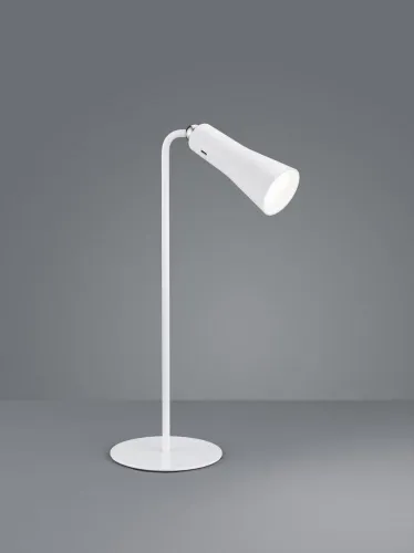 Lampa biurkowa nocna nowoczesna minimalistyczna reflektorek ze ściemniaczem biała RL R52121131 Maxi LED 2W 3000K 36cm Wyprzedaż