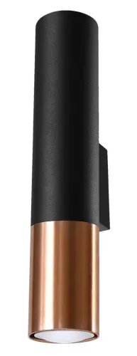 Cena promocyjna Loopez Kinkiet Sollux Lighting SL.0944 czarny/miedź