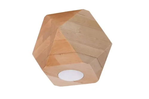 Wybór klientów Woody 1 Plafon Sollux Lighting SL.1009 naturalne drewno