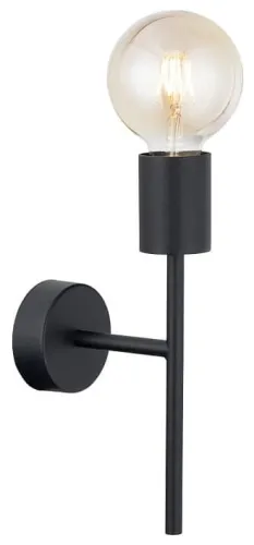 Sprawdź teraz Czarna lampa ścienna kinkiet metalowy Nowodvorski 7762 Radius E27