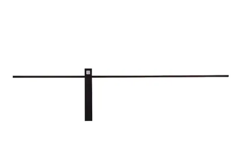 Czarna lampa ścienna podłużny kinkiet linia Nowodvorski 8116 Impulse LED M 10W 350LM 3000K IP23 91cm Do wyczerpania zapasów