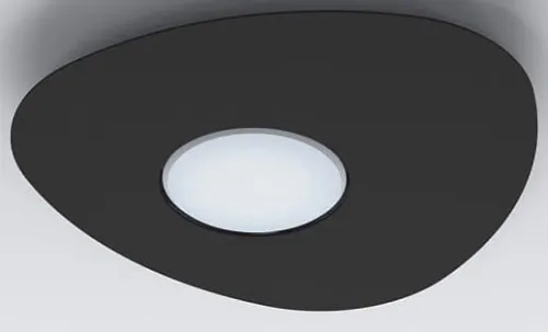Czarna płaska obła lampa sufitowa komórka Nowodvorski 8303 Organic GX53 20,5cm Oferta