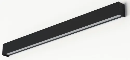 Tylko dziś Czarny podłużny kinkiet prostokątna lampa ścienna Nowodvorski 7594 Straight LED M T8 16W 92cm