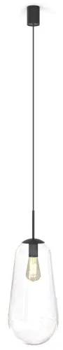 Lampa wisząca z szklanym kloszem nad okrągły stół Nowodvorski 7797 Pear L E27 22cm x 188cm Wyprzedaż