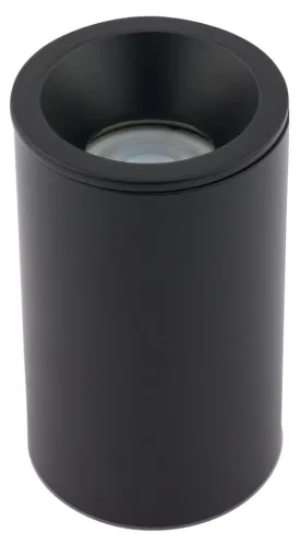 Cena promocyjna Czarna wodoszczelna lampa sufitowa tuba walec spot Nowodvorski 8363 Alpha GU10 IP54 8,5cm x 13,5cm