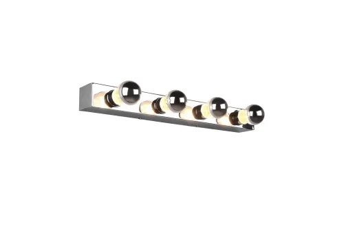 Oferta Lampa ścienna na żarówki obok lustra Trio 283600406 Theatro 4xE27 IP44 chrom
