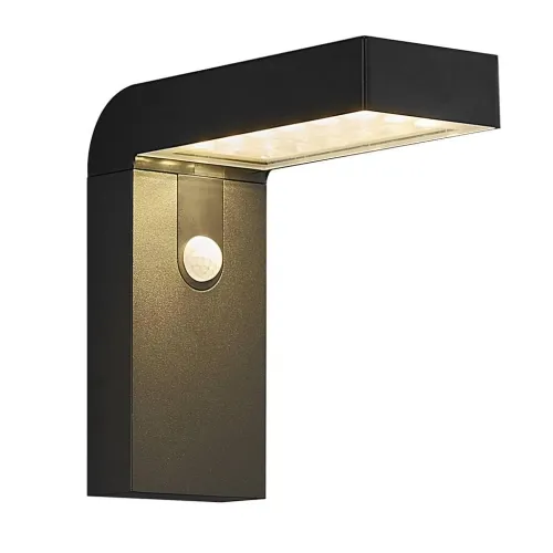Zewnętrzna lampa ścienna solarna Nordlux 2118231003 Alya LED 5W 3000K IP44 czujnik ruchu zmierzchu 20x20cm Czarny Sprawdź teraz