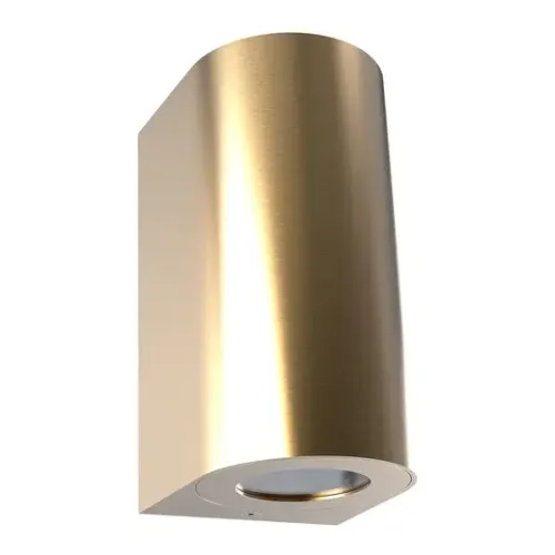 Zewnętrzna lampa ścienna kinkiet na elewację Nordlux 49721035 Canto Maxi 2 2xGU10 IP44 8,7cm x 17cm mosiądz Sprawdź teraz