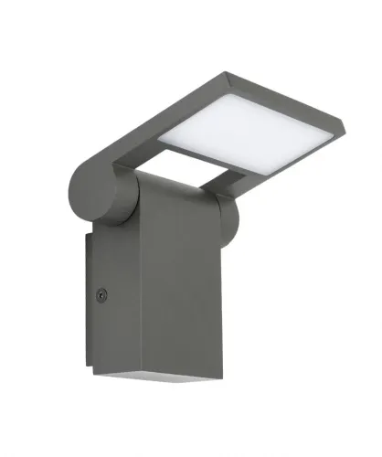 Tylko do końca tygodnia Popielata zewnętrzna lampa ścienna SU-MA 11701 DG Neo LED 10W 3000K IP54