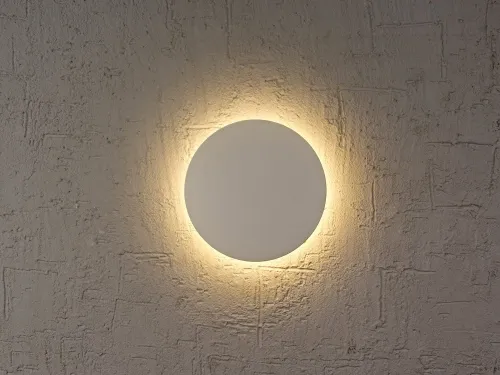 Kinkiet lampa ścienna okrągła świecąca na ścianę delikatna poświata Mantra C0102 Bora Bora LED 12W 3000K 18cm Ostatnia szansa