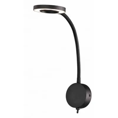 Lampa ścienna kinkiet do czytania na regulowanym ramieniu czarny Mantra 6051 Boavista LED 5W 3000K Tylko do końca tygodnia