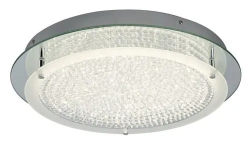 Lampa sufitowa plafon okrągły szklany z kryształkami Mantra 5092 Crystal LED 21W 4000K 45cm Premium