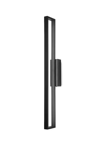 Oferta czasowa Kinkiet lampa ścienna podłużna linearny minimalistyczny prostokąt czarny Mantra 7198 Durban LED 20W 3000K 67cm