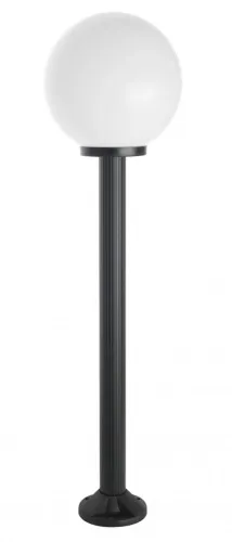 Wybór klientów Czarna zewnętrzna lampa stojąca słupek oświetleniowy SU-MA K 5002/2/K 300 Kule E27 IP43 130cm