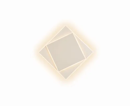 Lampa ścienna kinkiet kwadrat biały metalowy Mantra 6426 Dakla LED 18W 3000K 28x28cm Zniżka