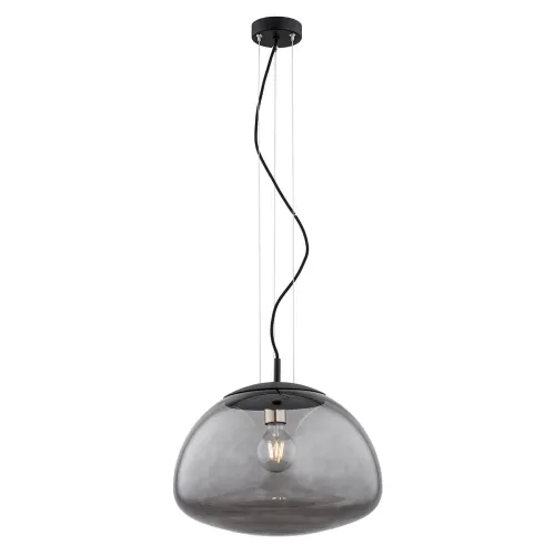 Lampa wisząca dymny szklany klosz 40cm Argon 4350 Trini E27 Hit sprzedaży