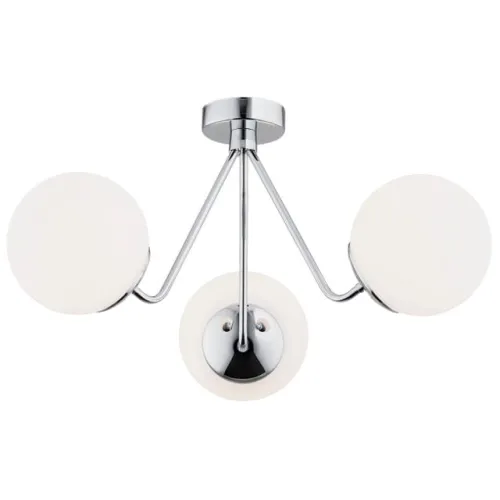 Lampa sufitowa chromowana z szklanymi kulami Argon 1477 Tomar 3xE27 Nowy