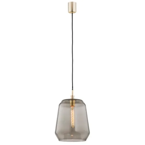 Rabat Lampa wisząca z dymnym szklanym kloszem Argon 4267 Irun E27 25cm x 125cm