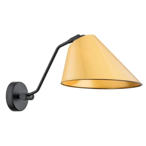 Lampa ścienna kinkiet Argon 4275 Clava E27 czarny złoty Kup online